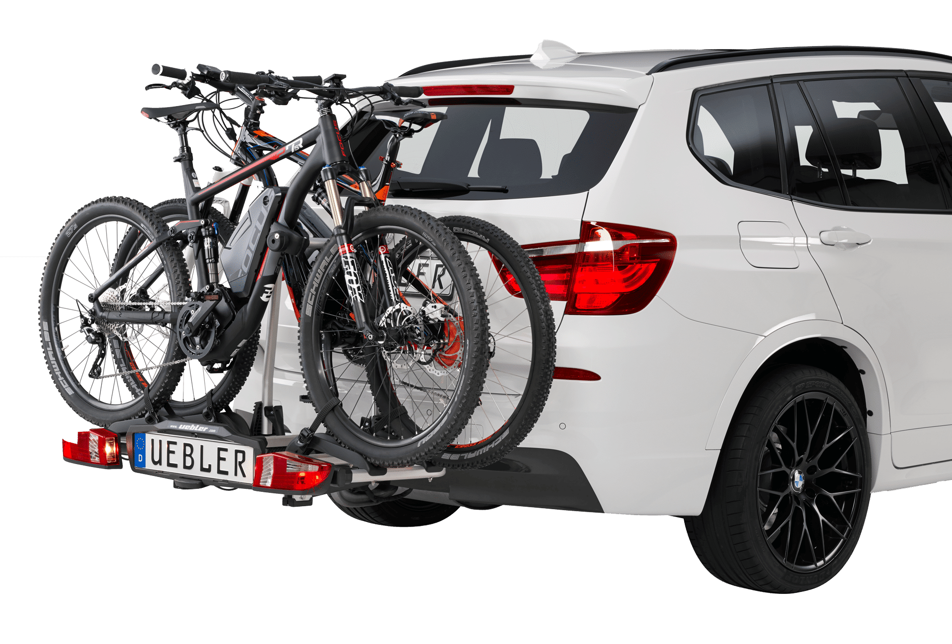 Fahrradträger von Uebler bei Anhängerfachmarkt Thierberg in Michelstadt